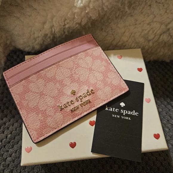 Kate Spade Pink Card Holder - Picture 6 of 16